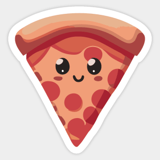 Cute Pizza Sticker